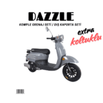 Arora Dazzle Nardo Gri Grenaj Seti 16 Parça + Koltuklu