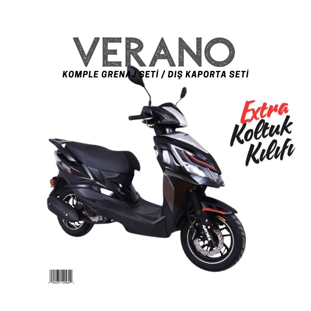 arora-verano-grenaj-siyah.jpg Arora Freedom Siyah Grenaj Seti 18 Parça - Görsel 1